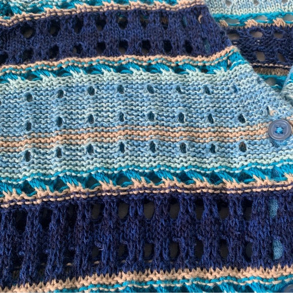 Liz Claiborne NY crochet cardigan - Picture 4 of 8